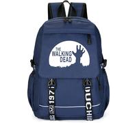 (As show, One size) CZanLGD The Walking Dead Student Bookbag-Druable Laptop Bag for Teen Boys Girls Lightweight School Backpack Outdoor Bag