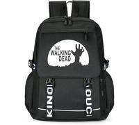 (As show, One size) CZanLGD The Walking Dead Student Bookbag-Druable Laptop Bag for Teen Boys Girls Lightweight School Backpack Outdoor Bag