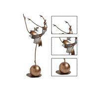 (As show, One size) Dancing Sculpture Abstract Resin Statue Art Crafts Modern Graceful Dance Movements Collectible Figu