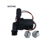 (As show, One size) DC 12V&18W Food grade Homebrew Pump Hot Water Circulation Brewing BSP1/2" Water Pump No Noise with 1/2 inch Barb Fitting