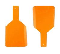 (As show, One size) Dental Eye-Protector Shield Plate Board Hand-Held Curing Light Cure Lamp LED 2Pcs