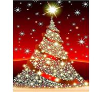 (As show, One size) Diamond Painting Kits for Adults Kids Gnomes Chrismas Tree Diamonds Art Paint with Diamonds,5d Diamond Painting Crystal Rhinestone Diamond Cross Stitc