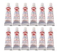 (As show, One size) Diamond Polishing Lapping Paste Compound Syringes W0.5 ~40 Micron Glass Metal Grinding Polishing Abrasive Tools 12pcs