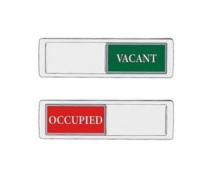 (As show, One size) Door Signs Office Bathroom Signs Vacant Occupied Sign Door Knockers Please Note Sign Occupied Sign Bathroom Door