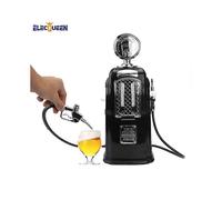 (As show, One size) Double Guns Liquor Pump Gas Station Black Beer Dispenser Alcohol Liquid Soft Drink Beverage Dispenser Machine Bar Beer Tools