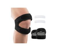 (As show, One size) Double Strap Neoprene Knee Brace, Great For Knee Pain And Arthritis Relief, Suitable For Running, Jumping, Tennis Injury Recovery, Size S/m