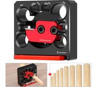 (As show, One size) Dowel Making JigElectric Drill Milling Auxiliary Tool 8-20mm Round ShankWooden Dowel Working Tools