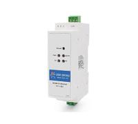(As show, One size) -DR302 Din Rail Serial RS485 to Ethernet IP Server Module Ethernet Converter Modbus RTU to Modbus Un