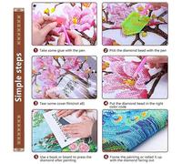 (As show, One size) Dragon DIY Diamond Painting Tools 5D DIY Diamond Painting Accessories Diamond Cross Stitch Kits Diamond Embroidery Box 12*16 inch