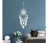 (As show, One size) Dream Catcher(white), Handmade Dream Catcher Network, Native American Mythology Stories For Wall Hanging Decoration Craft Gift