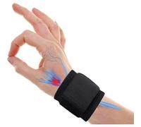 (As show, One size) Elastic Wrist Bandage Strapping Bandage - Wrist Protector Protection Support and Compression - Injuries Pain Evil; sprain, dislocation, fracture, tend