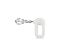 (As show, One size) Electric Egg Beater White Hand Beater 4 Speed Egg Beater Egg Beater for Baking Cakes Custard Cream Cordless Stand