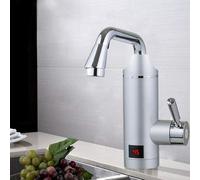 (As show, One size) Electric Faucet Instant Water Heater Led Temperature Display 3kw 360 Swivel 30-60c Ipx4 For Bathroom Kitchen Sink