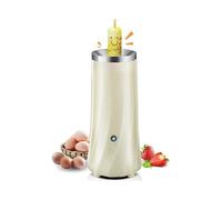 (As show, One size) Electric Mini Egg Roll Machine Multifunctional Automatic Egg Omelette Machine Fried Egg Breakfast Egg Cooker Kitchenware Kitchen Tools cream color