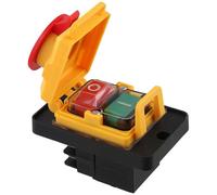 (As show, One size) Electromagnetic Switch Magnetic Button Switch KJD12 16A 250V Power Tool Undervoltage Overload Protection Switch