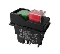 (As show, One size) Electromagnetic Switches Pushbutton Switches for Garden Tools KJD17 220V 5 Pin -Terminals