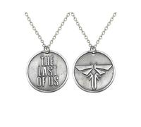 (As show, One size) European and American animated film props, cinema and television letters, The Walking Dead alloy geometric tag necklace