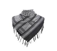 (As show, One size) Explore Land Cotton Military Shemagh Desert Tactical Keffiyeh Scarf Wrap