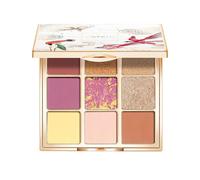 (As show, One size) Eyeshadow Palette Makeup Matte Glitter Shimmer Metallic Highly Pigmented Creamy Texture Natural Bronze Neutral Cosmetic