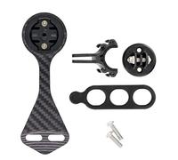 (As show, One size) F12 Bike Handlebar Carbon Fiber Computer Mount For Garmin Cateye