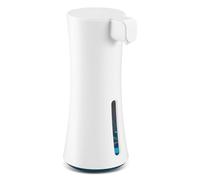 (As show, One size) Foaming Soap Dispenser White 350ml/12oz Automatic Soap Dispenser, Touchless Waterproof Hands Free Foaming Liquid Soap Dispenser (No Battery)