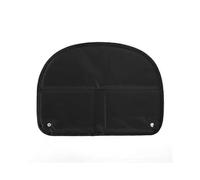 (As show, One size) Foldable and waterproof black seat cushion, warm seat cushion for camping, traveling and hiking in the garden