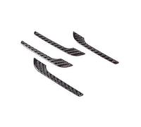 (As show, One size) For C-Class W206 2022 2023 Soft Carbon Fiber Car Inner Door Handle Cover Trim Interior Accessories