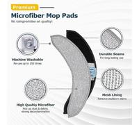 (As show, One size) For Combo J7+/ J9+ Autom Suction Mop Robot Washable Mops Water Tank Filters