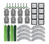 (As show, One size) For Combo J7+, J9+ Replacement Spare Parts Accessories Main Side Brush Hepa Filter Mop Cloth Dust Bags-hy