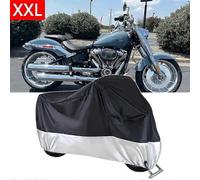 (As show, One size) For Harley BadBoy FatBoy Deluxe Motorcycle Cover UV Rain Snow Resistant Outdoor