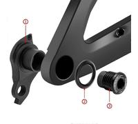 (As show, One size) for SRAM UDH Frame Rear Derailleur Hanger M12X1.0 Bike Derailleur Hook Adaptor M12-1.0