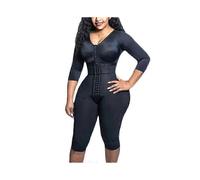 (As show, One size) Full Body Support Arm Compression Shrink Your Waist With Built Corset Minceur Slimming Sheath Woman Flat Belly Fajas Shapern