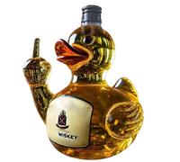 (As show, One size) Funny Whiskey Bottle, Dachshund/Bulldog/Duck/ Animal Glass Statue Wine Decanter Decoration for Bar Home Officev
