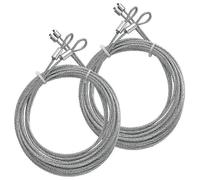 (As show, One size) Garage Door Cable Galvanized Torsion Cable Heavy Duty Garage Door Cable Garage Door Opener Extensio