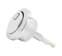 (As show, One size) Geberit Type 280 Dual Actuation Push Button - Abs Chrome Plating (274.006) - 1 Kg (DPD)