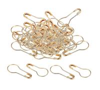 (As show, One size) Gourd Hooks Calabash Shape Safety Pins Swing Tag 100 Pcs