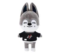 (As show, One size) Gray Plush Toy for Kids, 20.8cm Stray Skzoo Stuffed Doll