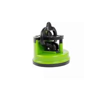 (As show, One size) Green Home Kitchen Fine Iron Sharpener with Suction Cup Tool Sharpener Stone Sharpener Positioning Sharpener
