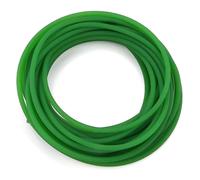 (As show, One size) Green Rough Surface PU Polyurethane Round Belt for Drive Transmission(5mm*10m)