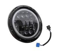 (As show, One size) H4 400W 7Inch LED Head Light Lamp with compatible with Niva Urban Samurai compatible with Wrangler Off Road