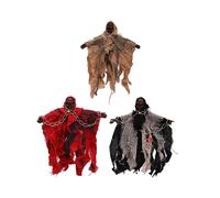 (As show, One size) Halloween Props Bar Night Horror Spoof House Decoration Hanging Ghost Sound Toys