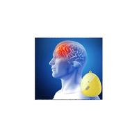 (As show, One size) Hand relaxation micro-current LCD smart sleeper to help sleep easily orange