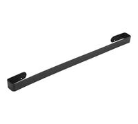 (As show, One size) Hand Towel Rack, Space Aluminum Single Lever Towel Rack Wall Mounted WC, Bathroom, Hotel Towel Rack (Matte Black)