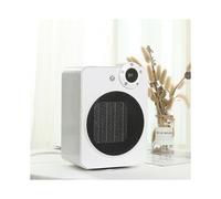 (As show, One size) Heater - Desktop heater, dual-use adjustable small shaking head, energy saving, three-speed electric heater, 17 23 12 cm