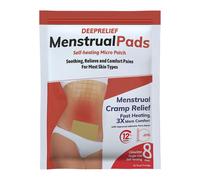 (As show, One size) Heating Pad for Period Self-Heating Small Patches Menstrual Pains Relief Heating Pads Fast Heating Heat Patches