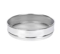 (As show, One size) Heavy Duty Garden Riddle Sieve Mesh Soil Sift Compost Seed Tray Gardening Tool-18 (1mm)