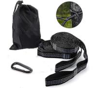 (As show, One size) Heavy Duty Hammock Straps, Non-Stretch Suspension For Any Hammock, Lightweight Portable Design, Quick Setup, Includes Storage Bag