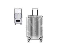 (As show, One size) Housse de Valise en PVC Transparent, 20 Pouces Protecteurs de Couverture de Valise Impermables en PVC Transparent Housses de Protection de Bagages en