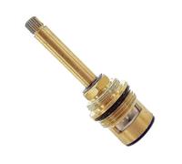 (As show, One size) Hudson Reed 3/4" Ceramic Disk Flow Cartridge On And Off For Triple Shower Valves (cold Side - Clockwise Close)