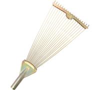 (As show, One size) Hug The Grass Wooden Handle Convertible Rake Steel Wire